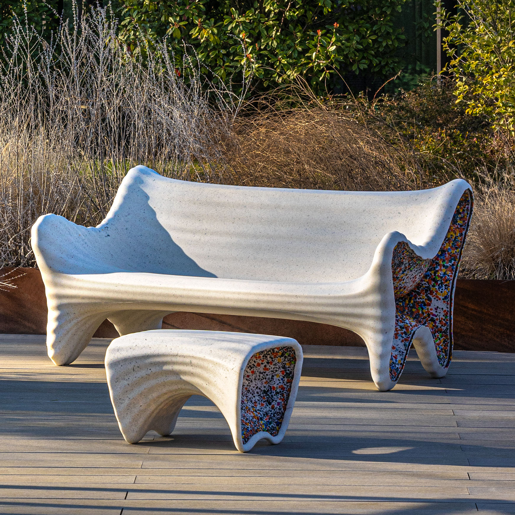 Recovered PET infrastructure